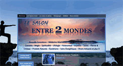 Desktop Screenshot of lesalonentre2mondes.com